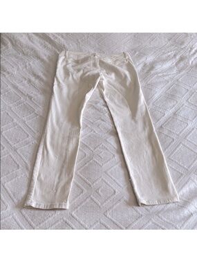 Standard James Perse Cream Mid Rise Drawstring Causal Pants Size 2 (US M)